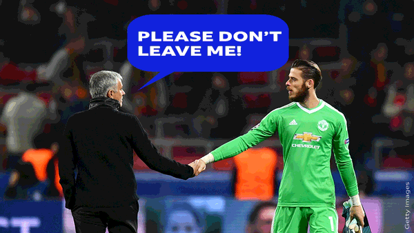 De Gea from Manchester United. 
