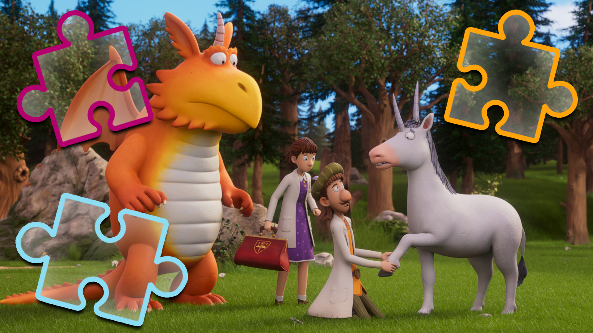 Can you solve the Zog jigsaw puzzle? Free jigsaw puzzle for young